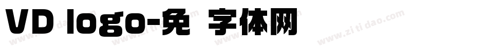VD logo字体转换